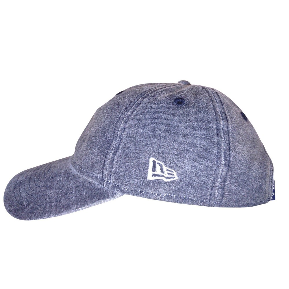 VTG - New Era 9TWENTY Brushed Cotton Baseball Hat Mens Blue Faded Strapback Cap
